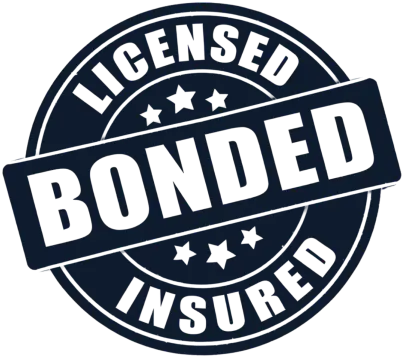 Licensed, bonded, and insured electrical contractor badge