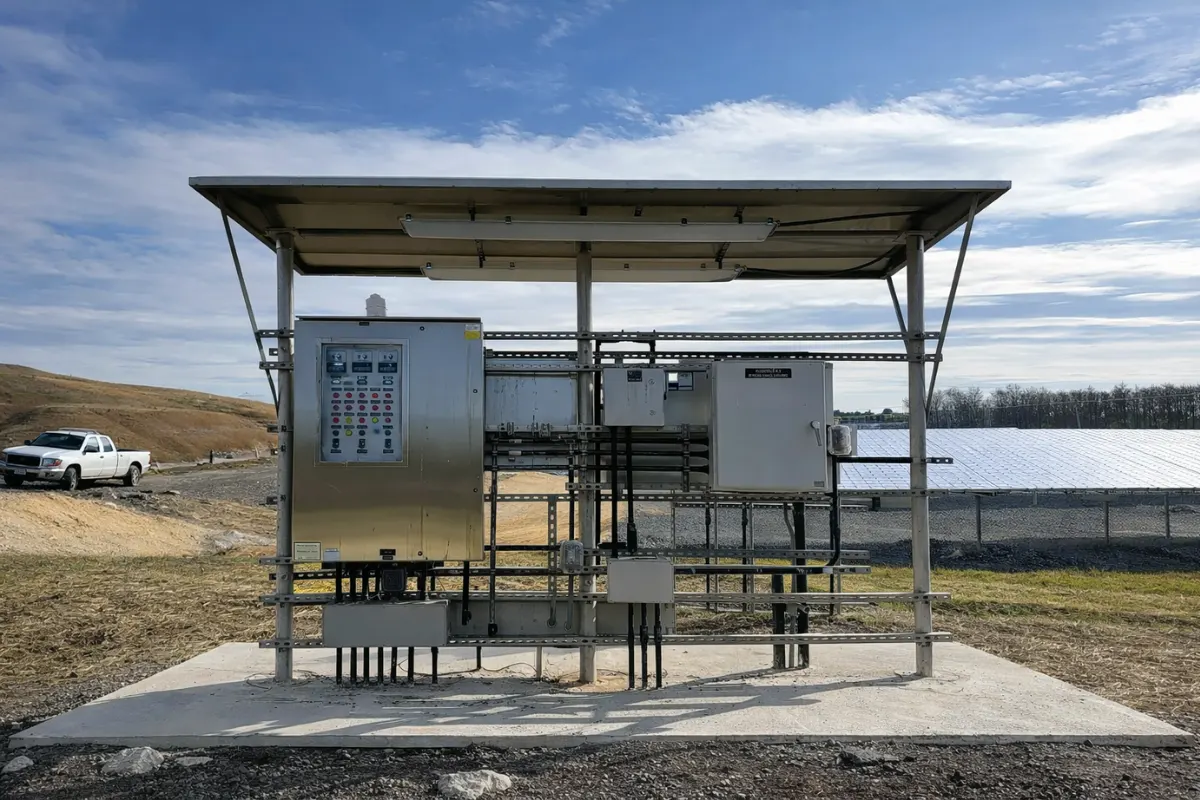 Electrical panel upgrade system installed at a utility site to support reliable power distribution and equipment control in Baltimore, MD.