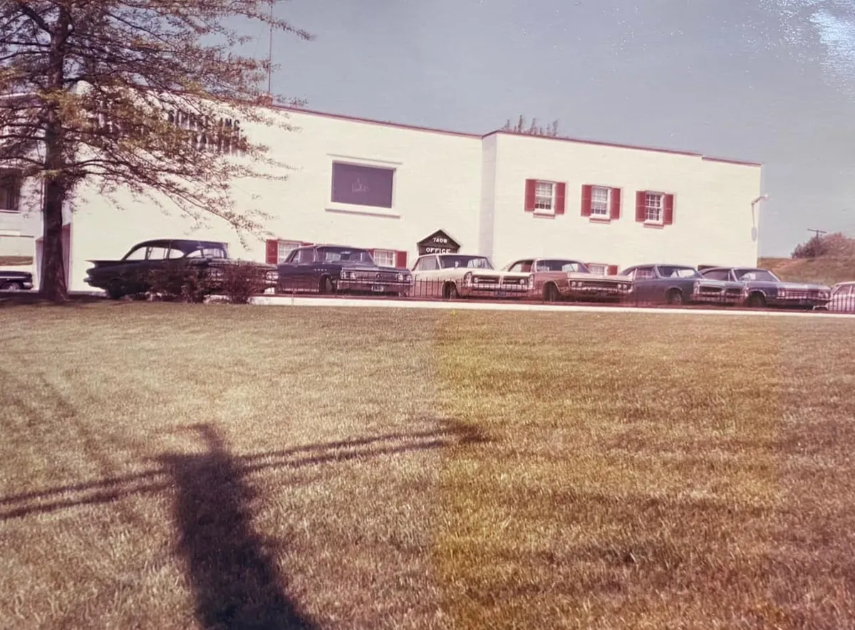 The original Casper Sippel Electric building in Baltimore, Maryland